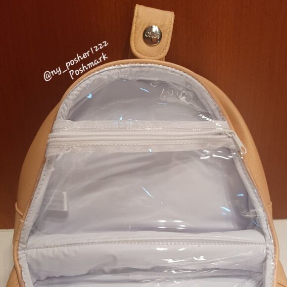 𝐂𝐡𝐥𝐨é Cosmetic Tan Makeup Bag - Picture 10 of 13